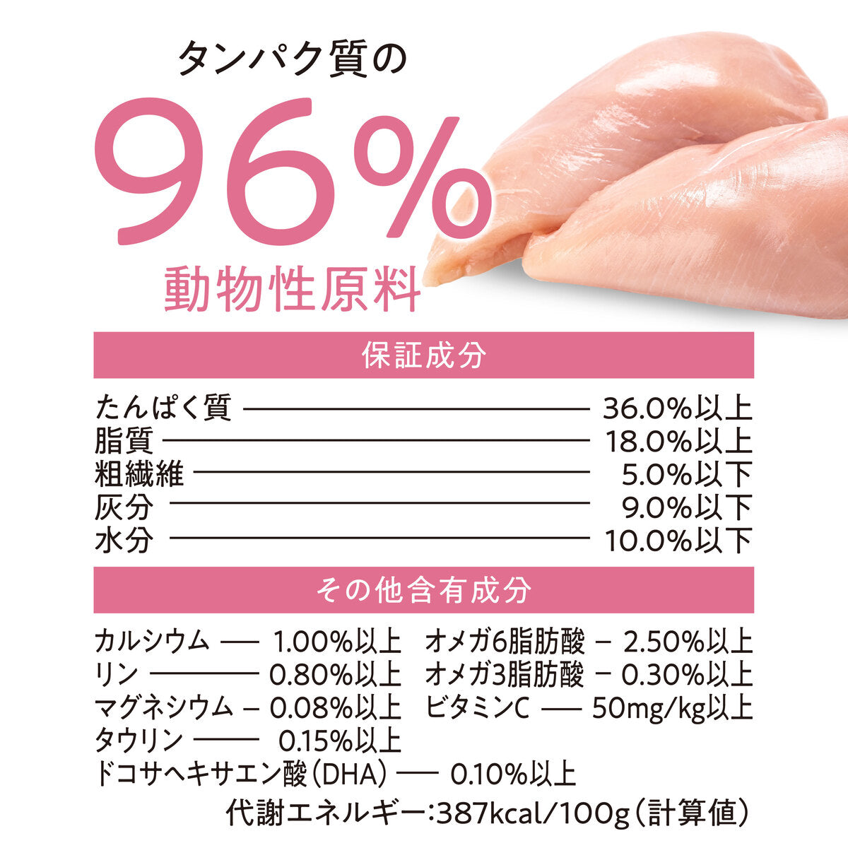 Catit Recipes KITTEN 子猫用 生後12ヶ月まで チキン 400g